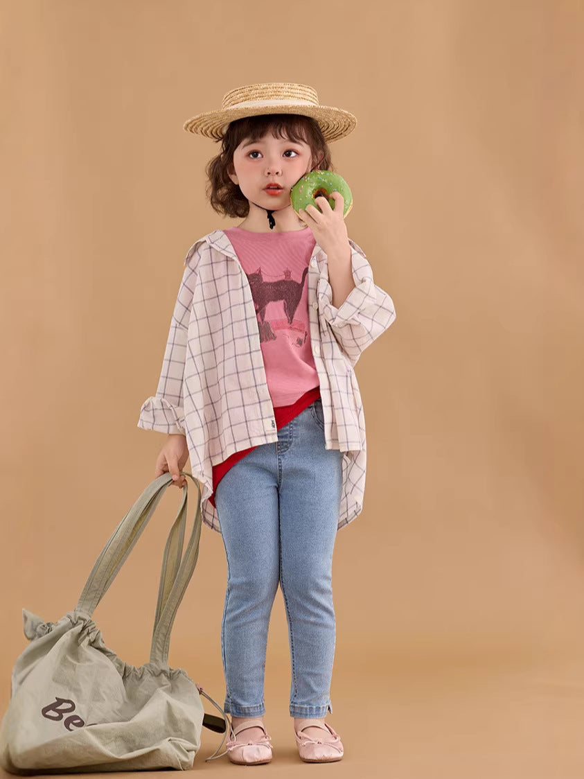 Vacation Style Long Sleeved Shirt ルーズ ナチュラル 長袖シャツ【mh0012378】 mamahalo shop
