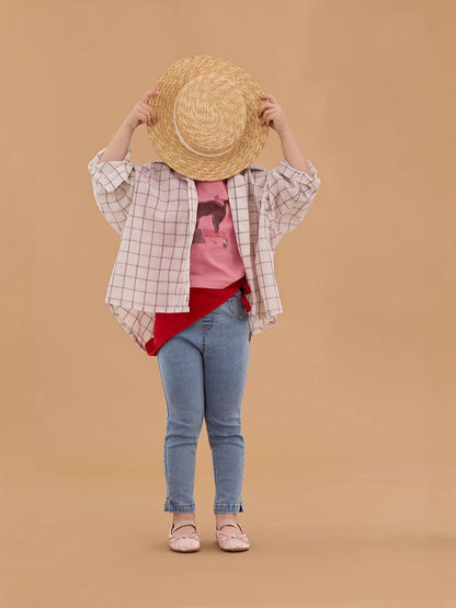 Vacation Style Long Sleeved Shirt ルーズ ナチュラル 長袖シャツ【mh0012378】 mamahalo shop