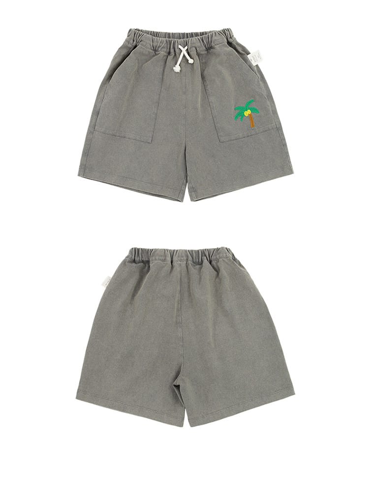Vintage Printed Shirt Shorts レトロ 半袖シャツ ハーフパンツ【mh0013085】 RICE & SKY 半袖セットアップ