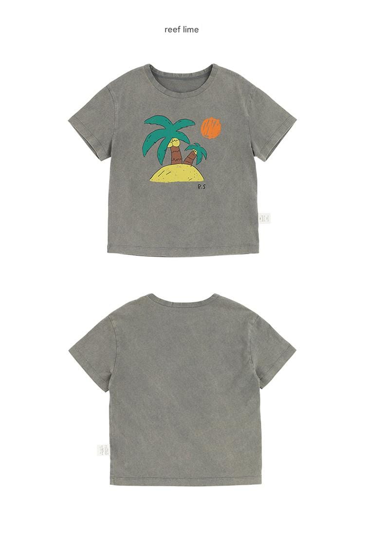 Vintage Printed Tee レトロ 半袖Tシャツ【mh0013086】 RICE & SKY 半袖Tシャツ