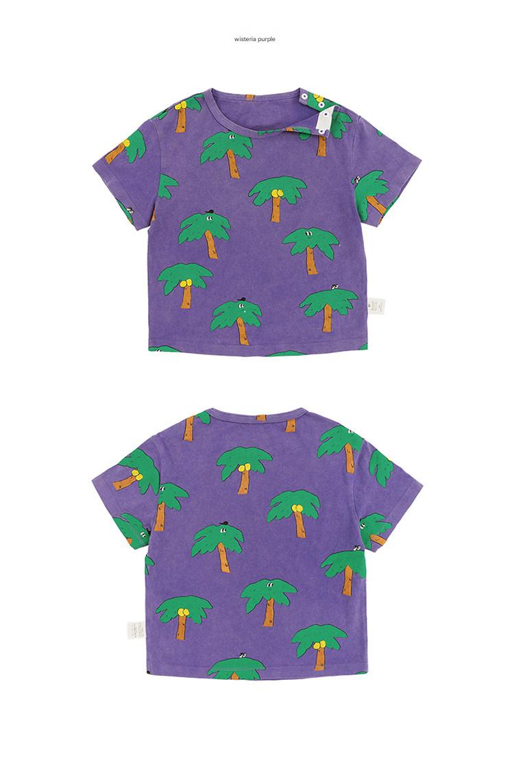 Vintage Printed Tee レトロ 半袖Tシャツ【mh0013086】 RICE & SKY 半袖Tシャツ
