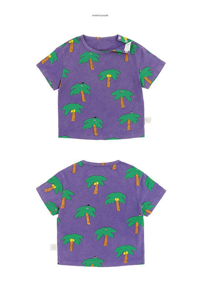 Vintage Printed Tee レトロ 半袖Tシャツ【mh0013086】 RICE & SKY 半袖Tシャツ