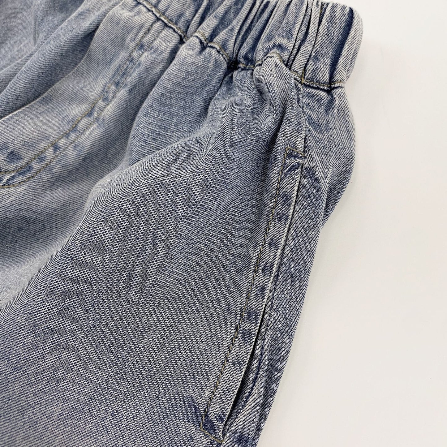 Vintage Wash Cocoon Denim Pants コクーン デニムハーフパンツ【mh0013482】 Gikv king デニムパンツ