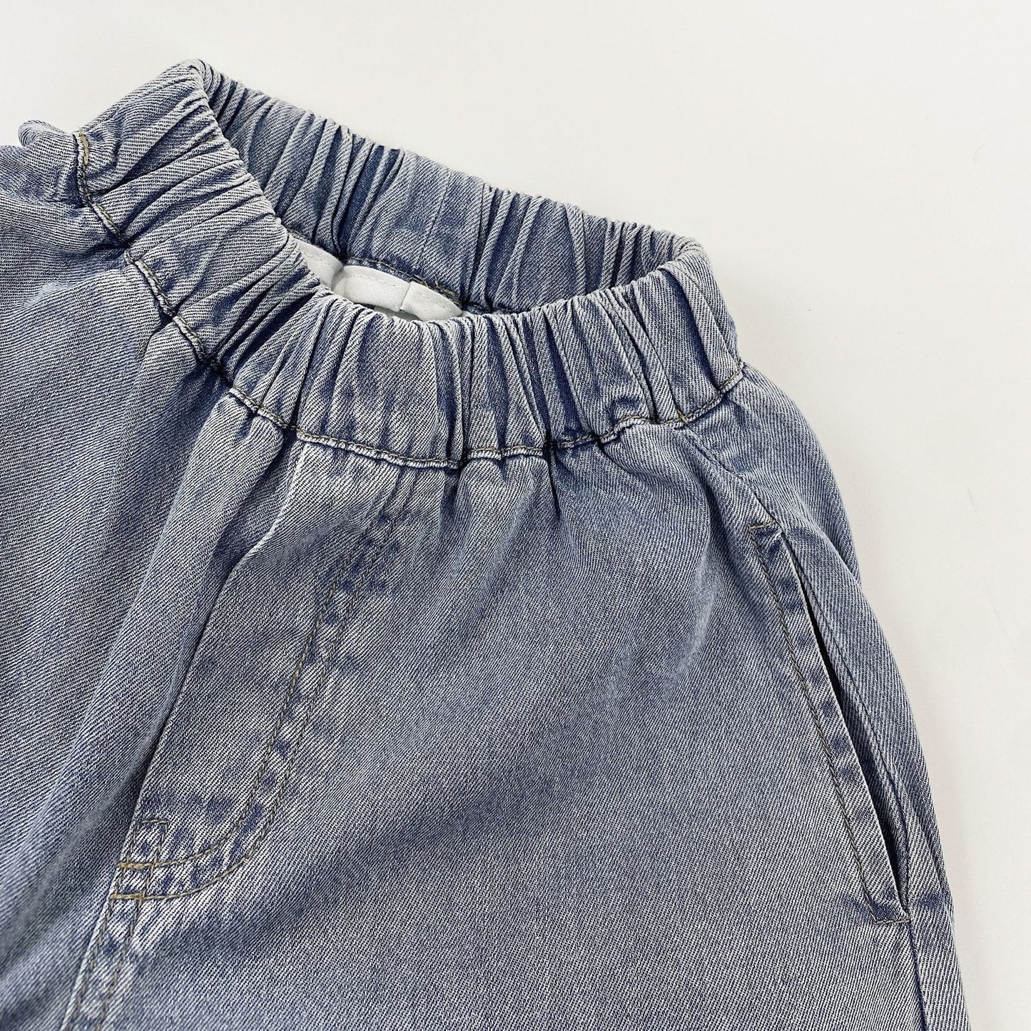 Vintage Wash Cocoon Denim Pants コクーン デニムハーフパンツ【mh0013482】 Gikv king デニムパンツ