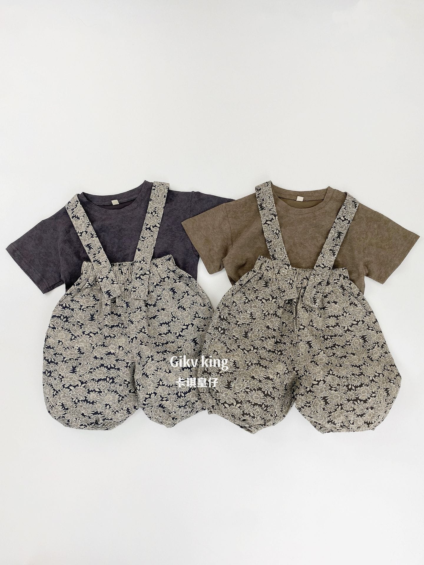 Vintage Wash Sand Texture Tee ムラ染め 半袖Tシャツ【mh0013486】 Gikv king 半袖Tシャツ