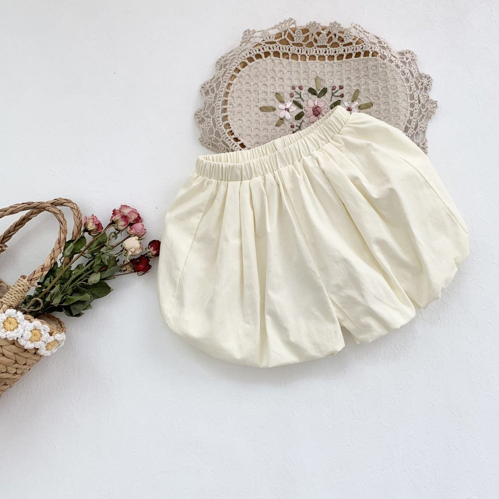 ハーフパンツ・ショートパンツ Ivory / 5T 120cm キッズ バルーン ショートパンツ かぼちゃパンツ【mh0000679】
