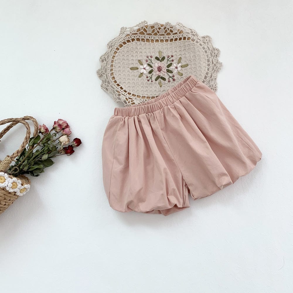 ハーフパンツ・ショートパンツ Pink / 12M 80cm キッズ バルーン ショートパンツ かぼちゃパンツ【mh0000679】