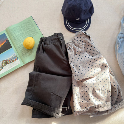 Washed Cotton Harem Pants ウォッシュドコットン テーパード パンツ【mh0012440】 ADbaby ロングパンツ・スウェットパンツ