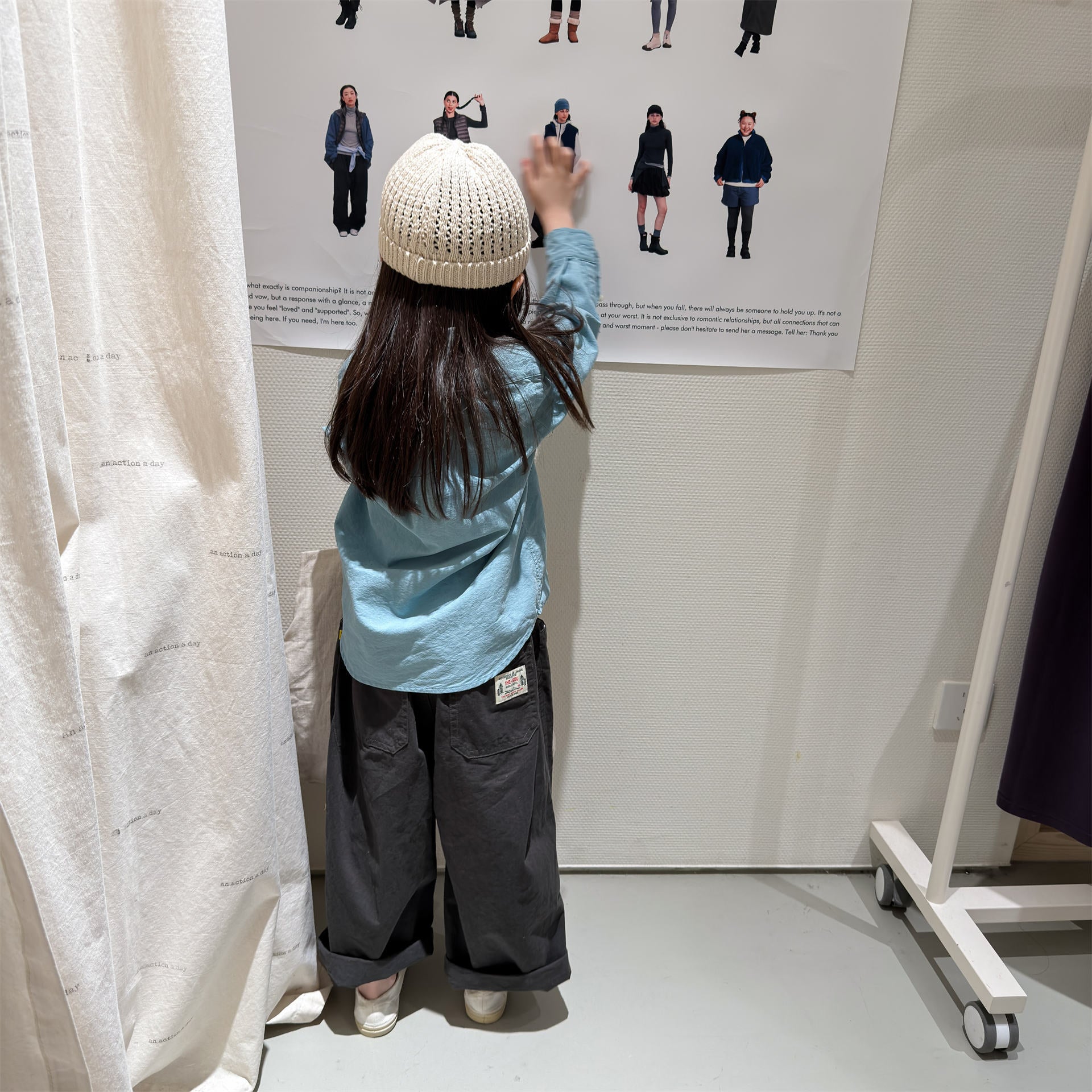 Washed Cotton Harem Pants ウォッシュドコットン テーパード パンツ【mh0012440】 ADbaby ロングパンツ・スウェットパンツ