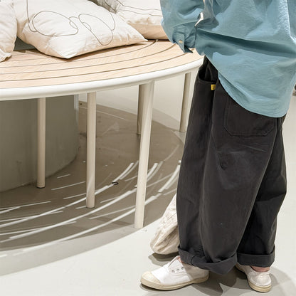 Washed Cotton Harem Pants ウォッシュドコットン テーパード パンツ【mh0012440】 ADbaby ロングパンツ・スウェットパンツ
