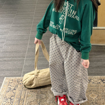Washed Cotton Harem Pants ウォッシュドコットン テーパード パンツ【mh0012440】 ADbaby ロングパンツ・スウェットパンツ