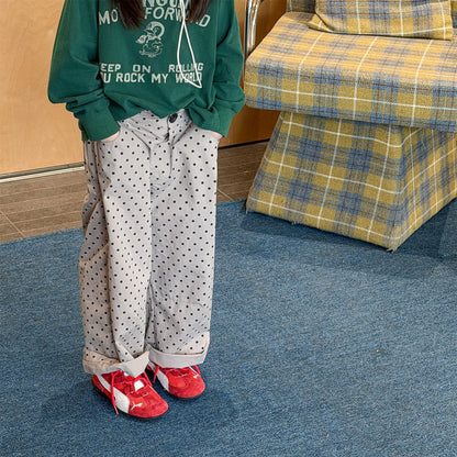 Washed Cotton Harem Pants ウォッシュドコットン テーパード パンツ【mh0012440】 ADbaby ロングパンツ・スウェットパンツ