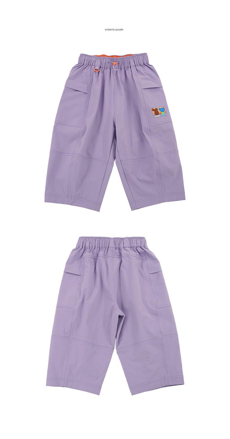 Water-repellent Cropped Pants ワーク クロップドパンツ【mh0013105】 RICE & SKY ロングパンツ・スウェットパンツ