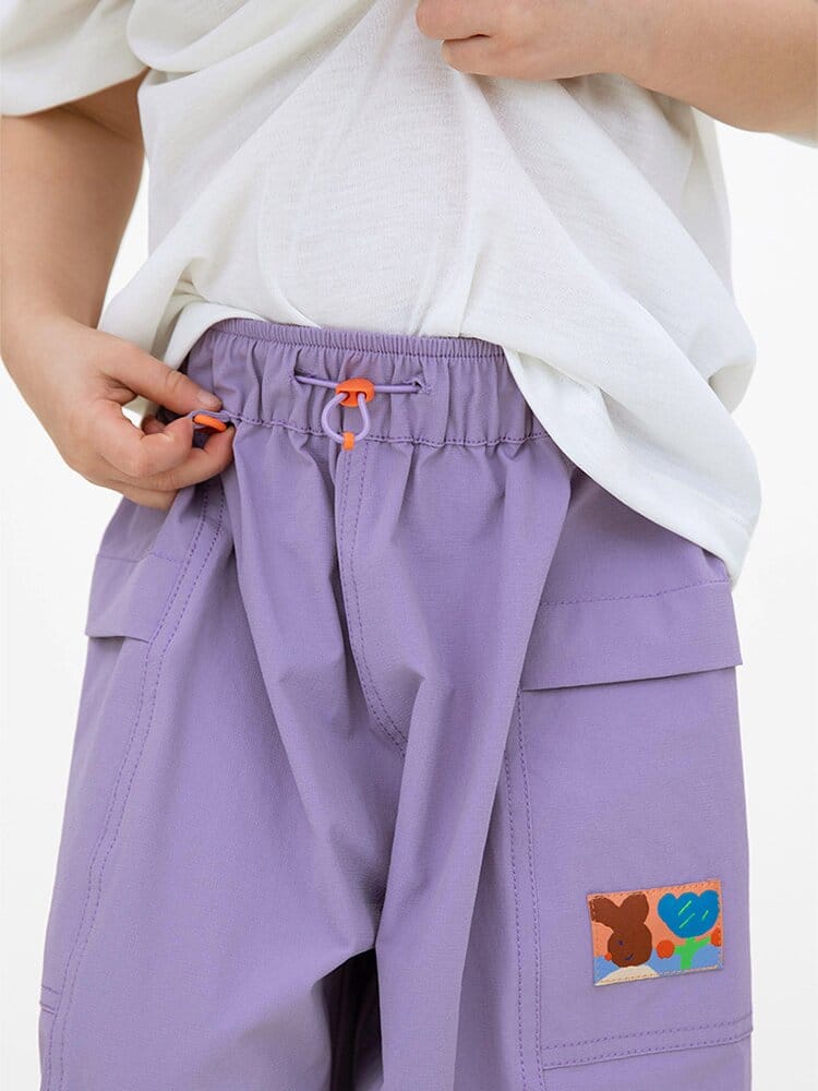 Water-repellent Cropped Pants ワーク クロップドパンツ【mh0013105】 RICE & SKY ロングパンツ・スウェットパンツ