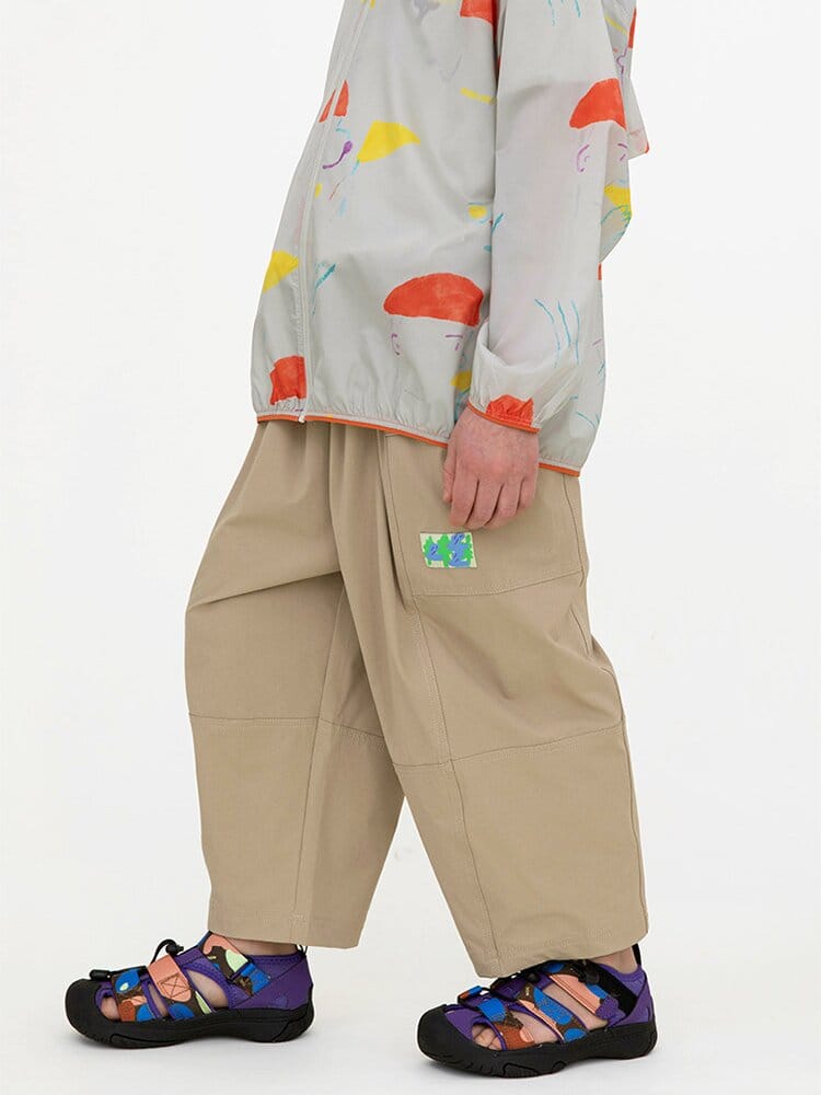 Water-repellent Cropped Pants ワーク クロップドパンツ【mh0013105】 RICE & SKY ロングパンツ・スウェットパンツ
