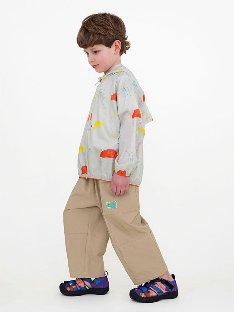 Water-repellent Cropped Pants ワーク クロップドパンツ【mh0013105】 RICE & SKY ロングパンツ・スウェットパンツ