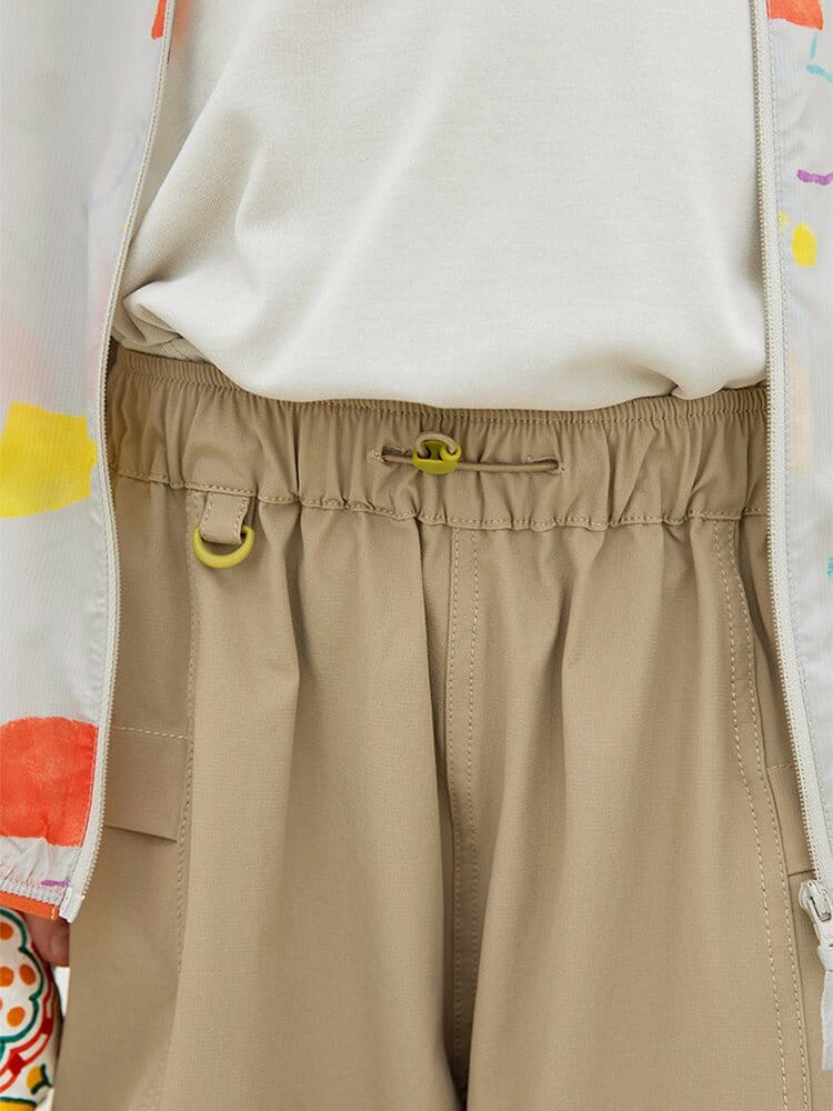 Water-repellent Cropped Pants ワーク クロップドパンツ【mh0013105】 RICE & SKY ロングパンツ・スウェットパンツ