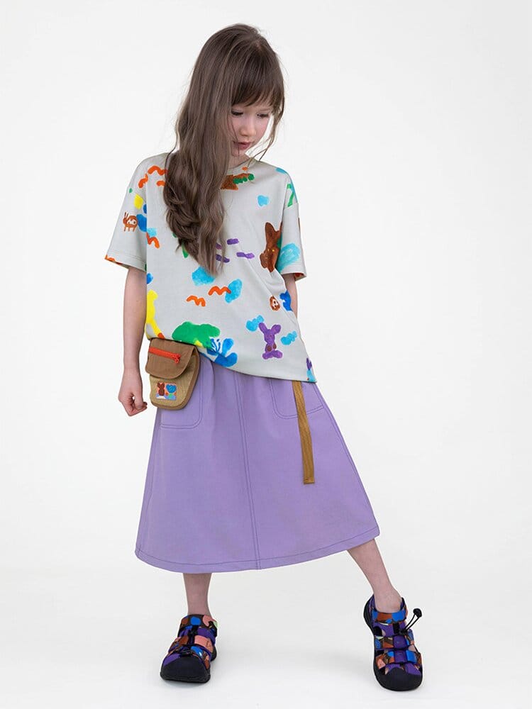Water-repellent Midi Skirt バルーン ミモレ丈スカート【mh0013104】 RICE & SKY スカート