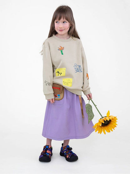 Water-repellent Midi Skirt バルーン ミモレ丈スカート【mh0013104】 RICE & SKY スカート