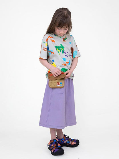 Water-repellent Midi Skirt バルーン ミモレ丈スカート【mh0013104】 RICE & SKY スカート