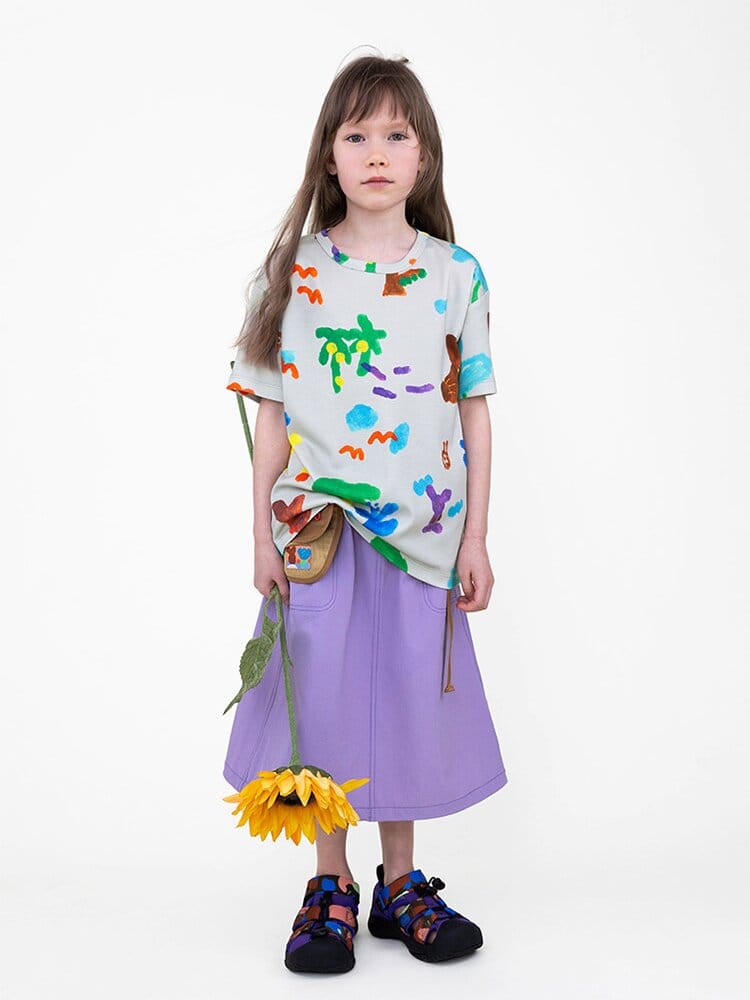 Water-repellent Midi Skirt バルーン ミモレ丈スカート【mh0013104】 RICE & SKY スカート