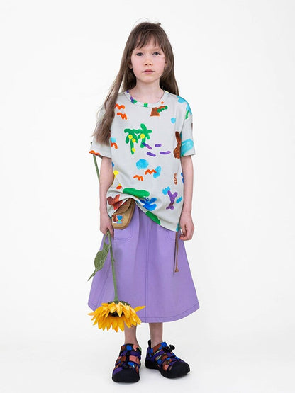 Water-repellent Midi Skirt バルーン ミモレ丈スカート【mh0013104】 RICE & SKY スカート