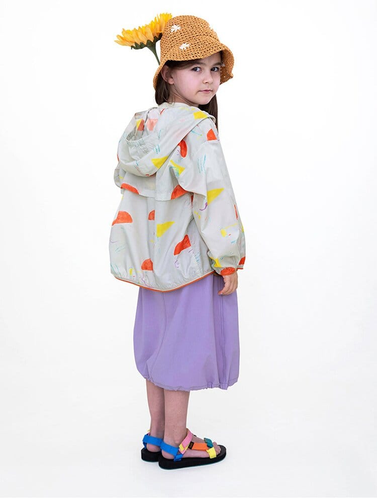 Water-repellent Midi Skirt バルーン ミモレ丈スカート【mh0013104】 RICE & SKY スカート
