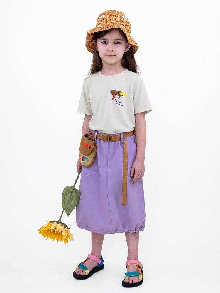 Water-repellent Midi Skirt バルーン ミモレ丈スカート【mh0013104】 RICE & SKY スカート