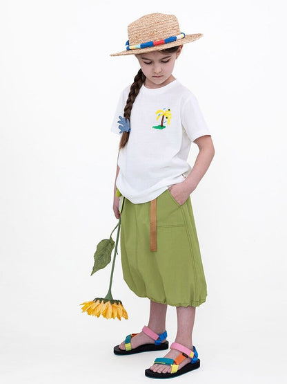 Water-repellent Midi Skirt バルーン ミモレ丈スカート【mh0013104】 RICE & SKY スカート