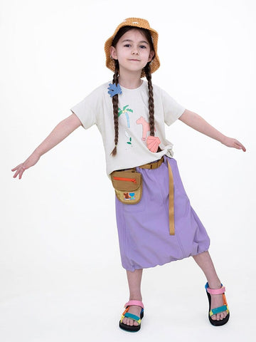 Water-repellent Midi Skirt バルーン ミモレ丈スカート【mh0013104】 RICE & SKY スカート