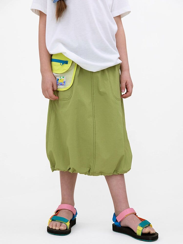 Water-repellent Midi Skirt バルーン ミモレ丈スカート【mh0013104】 RICE & SKY スカート