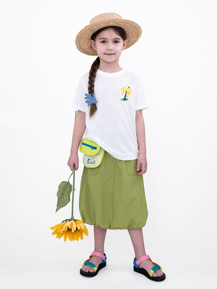 Water-repellent Midi Skirt バルーン ミモレ丈スカート【mh0013104】 RICE & SKY スカート