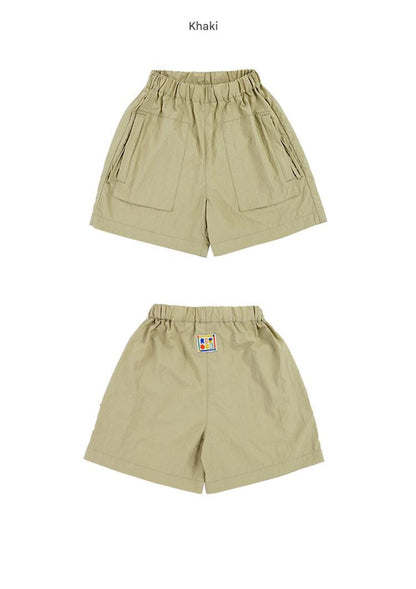 Waterproof Wrinkled Casual Shorts ナイロン ハーフパンツ【mh0013096】 RICE & SKY