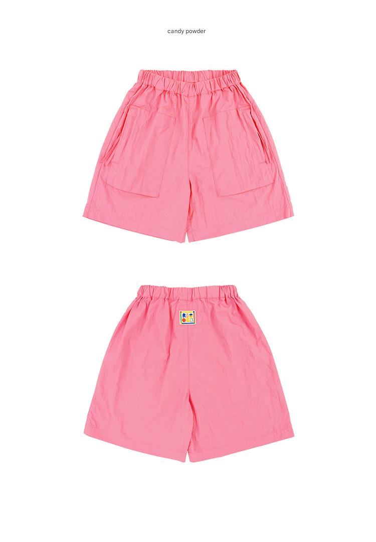 Waterproof Wrinkled Casual Shorts ナイロン ハーフパンツ【mh0013096】 RICE & SKY