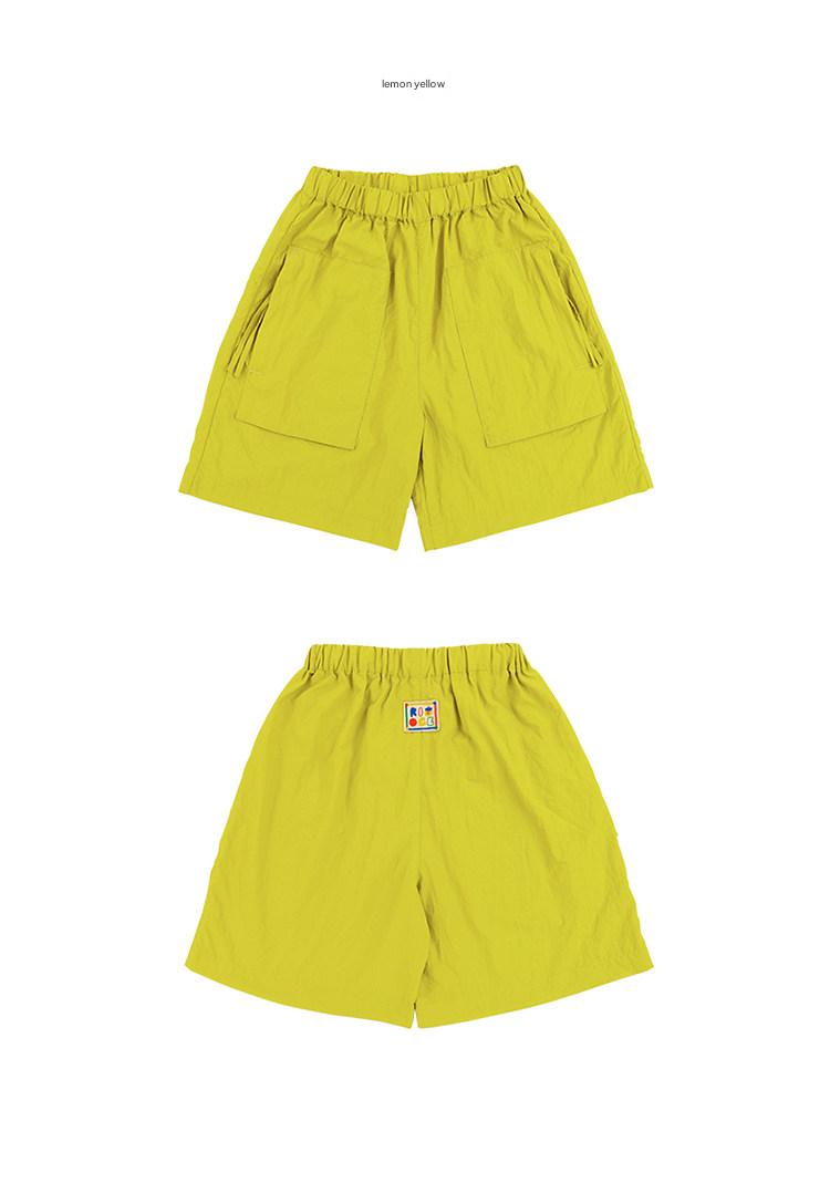Waterproof Wrinkled Casual Shorts ナイロン ハーフパンツ【mh0013096】 RICE & SKY