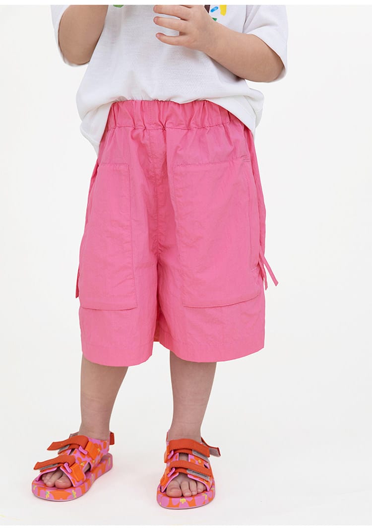 Waterproof Wrinkled Casual Shorts ナイロン ハーフパンツ【mh0013096】 RICE & SKY