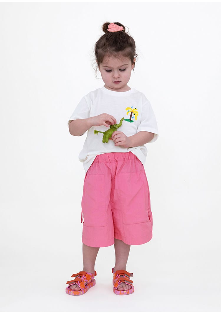 Waterproof Wrinkled Casual Shorts ナイロン ハーフパンツ【mh0013096】 RICE & SKY