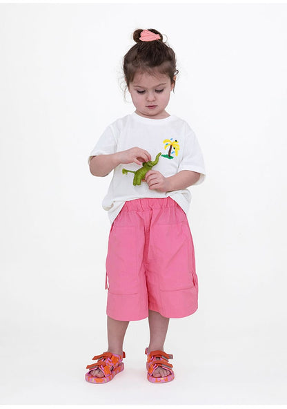 Waterproof Wrinkled Casual Shorts ナイロン ハーフパンツ【mh0013096】 RICE & SKY