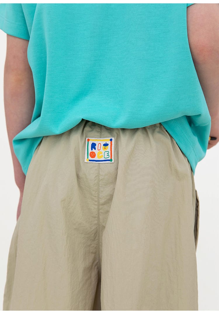 Waterproof Wrinkled Casual Shorts ナイロン ハーフパンツ【mh0013096】 RICE & SKY