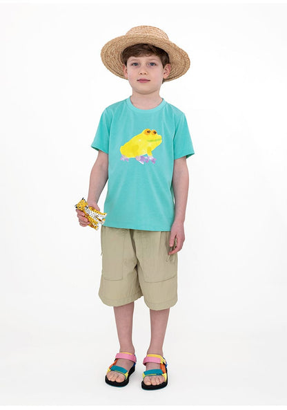 Waterproof Wrinkled Casual Shorts ナイロン ハーフパンツ【mh0013096】 RICE & SKY