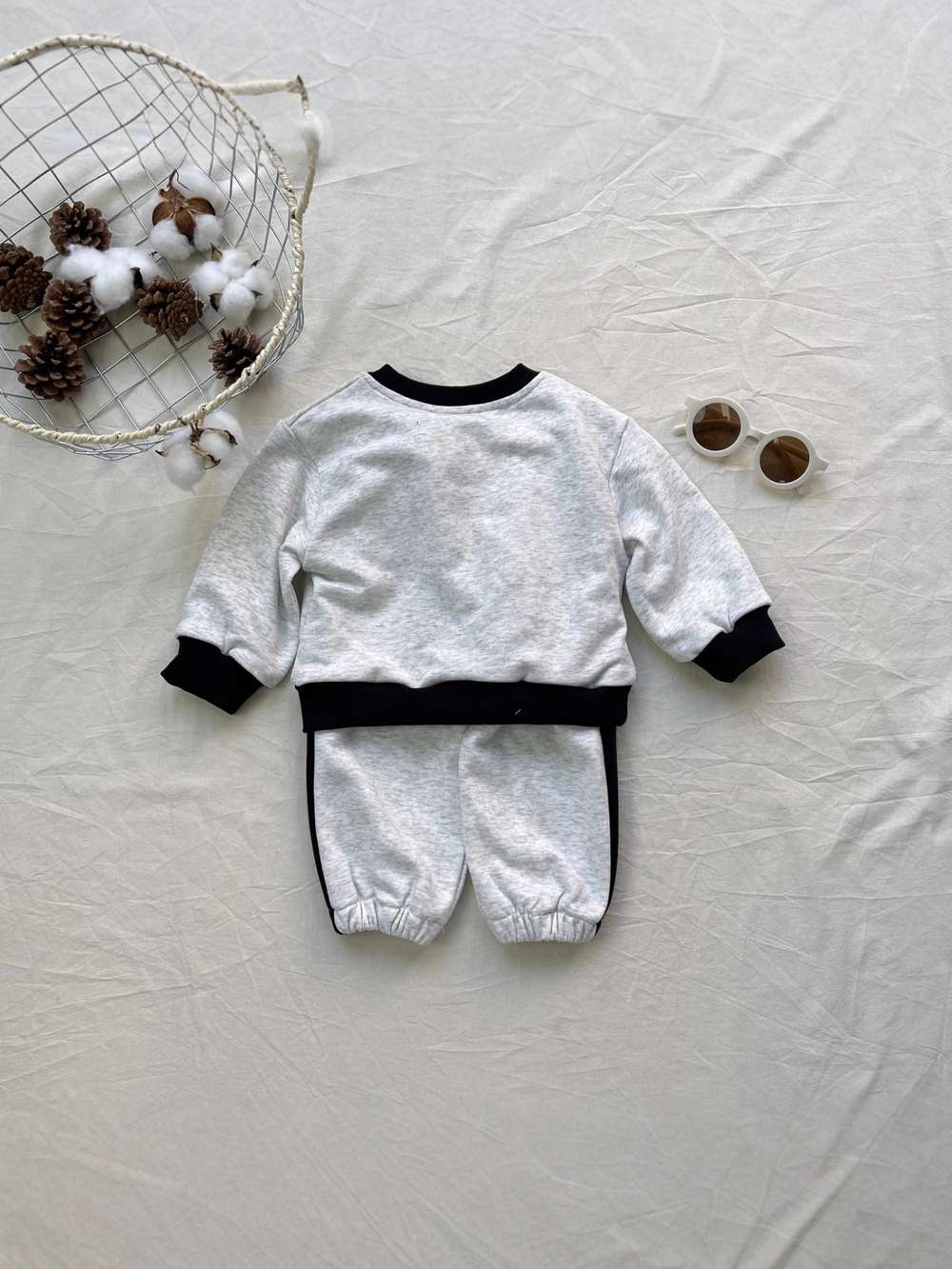 長袖セットアップ 長袖スウェットセットアップ 2点セット|裏起毛|MANHATTANロゴ【mh0011474】