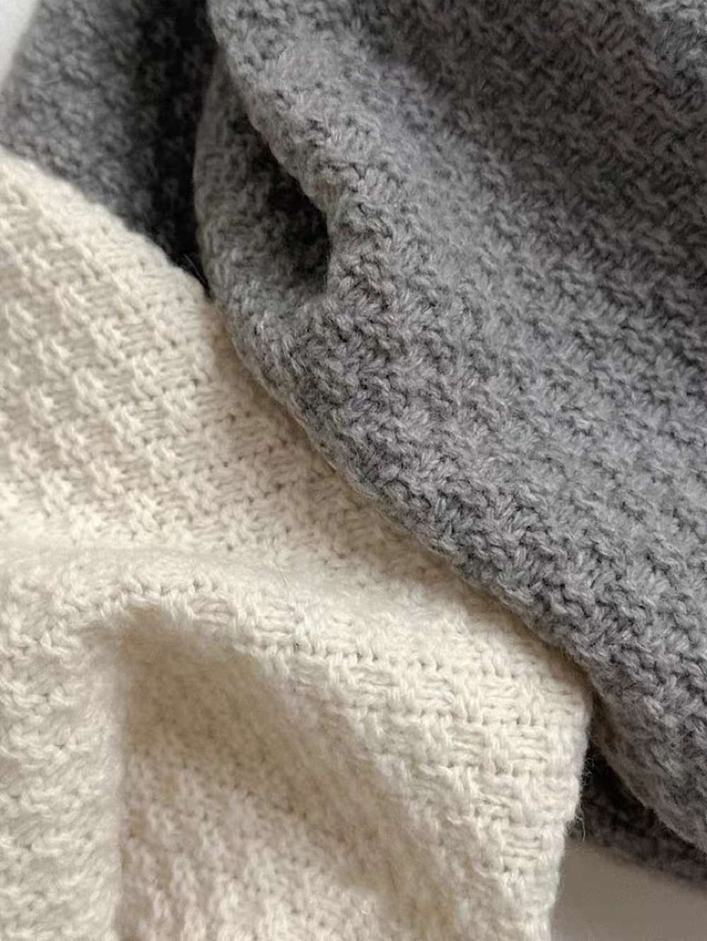 ベスト ニットベスト | ポコポコ編みダブルボタン | 春秋レイヤードトップス【mh0011476】