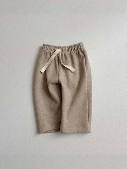 ロングパンツ・スウェットパンツ ロングパンツ | 裏起毛ワイドスウェット | ウエストドロスト男女兼用【mh0011478】