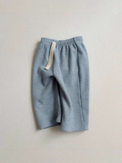 ロングパンツ・スウェットパンツ ロングパンツ | 裏起毛ワイドスウェット | ウエストドロスト男女兼用【mh0011478】