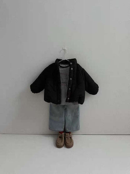 ショートコート・ジャケット・ジャンパー 中綿ブルゾンジャケット | スタンドカラー |  防寒アウター【mh0011480】