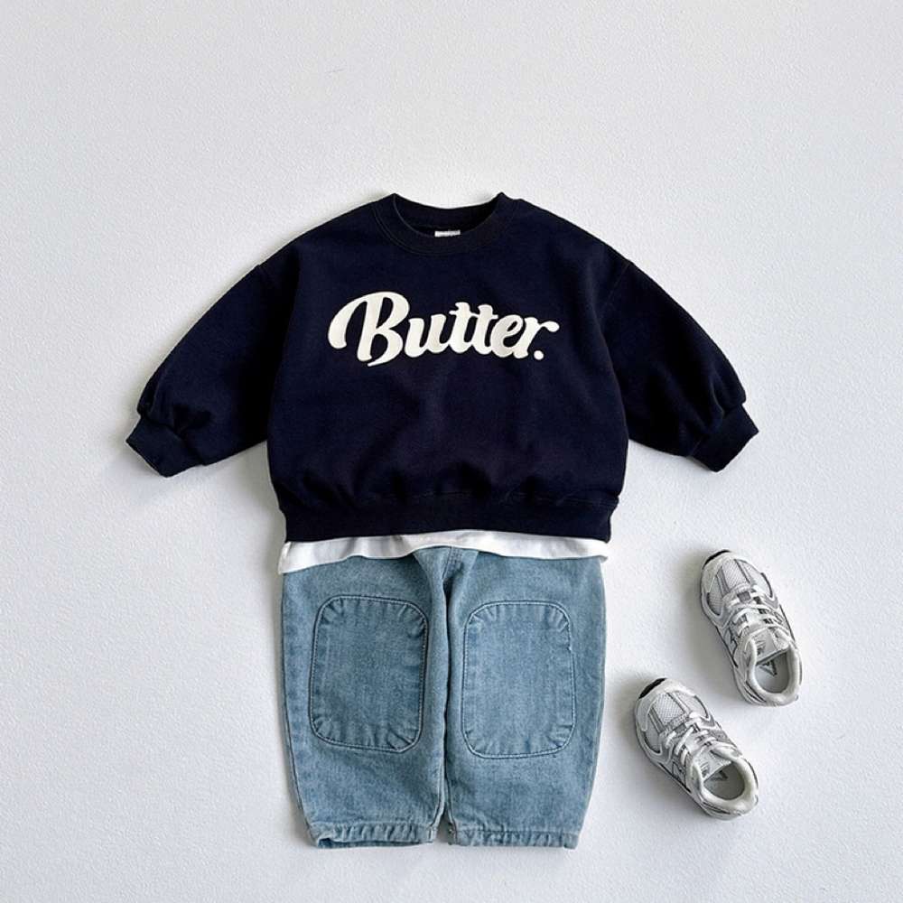 デニムパンツ ワイドデニムパンツ | 膝パッチポケット | イージーウエストロングパンツ【mh0011483】