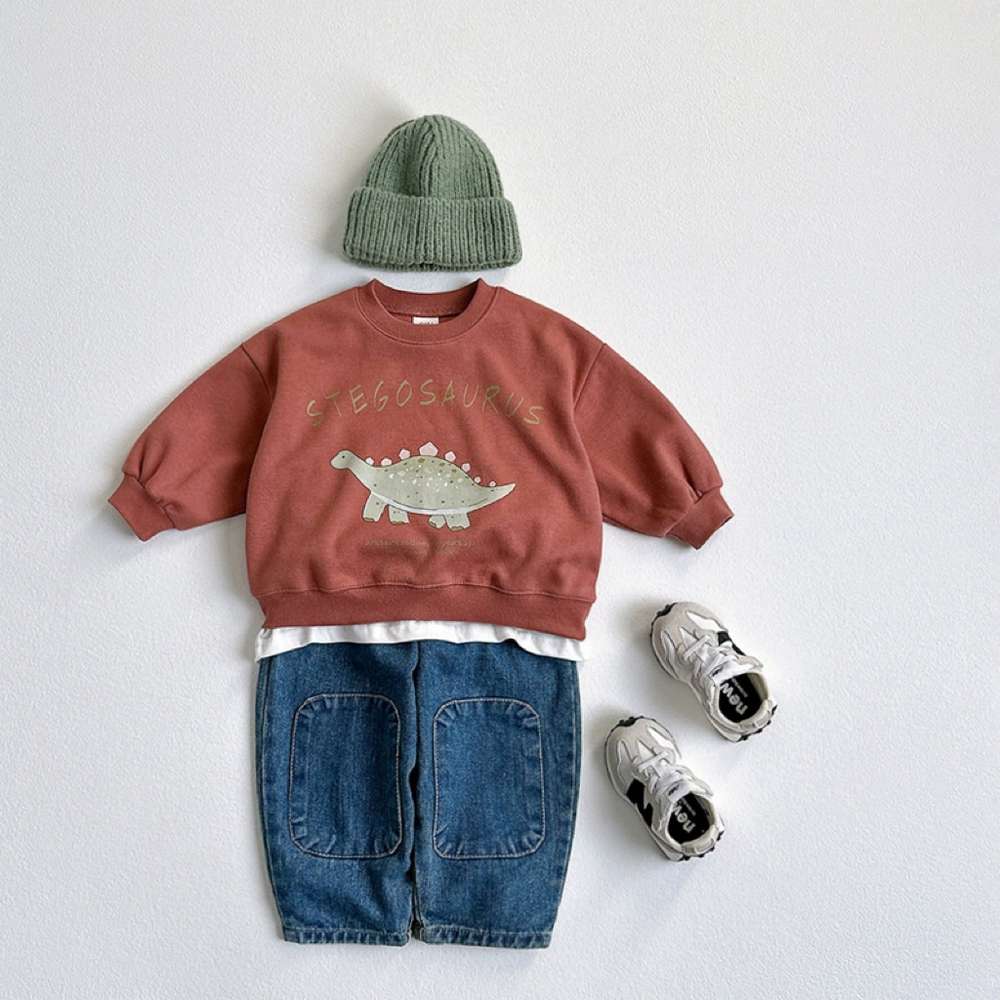 デニムパンツ ワイドデニムパンツ | 膝パッチポケット | イージーウエストロングパンツ【mh0011483】