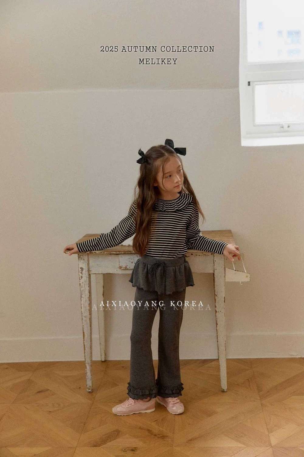 レギンスパンツ 水玉パンツ | ラッフルフレア | レイヤード風ドッキングレギンス【mh0011485】