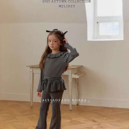 レギンスパンツ 水玉パンツ | ラッフルフレア | レイヤード風ドッキングレギンス【mh0011485】