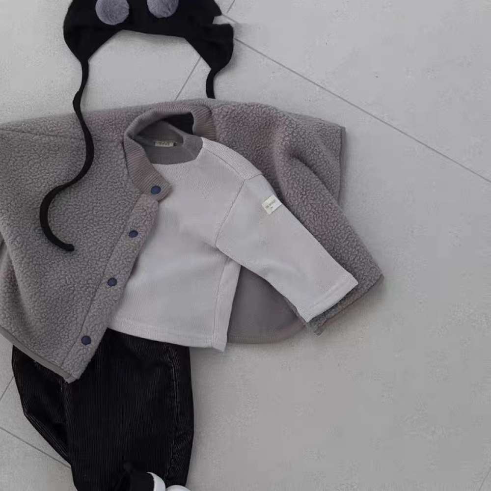 長袖Tシャツ 長袖Tシャツ | 無地シンプル | ドロップショルダートップス【mh0011479】